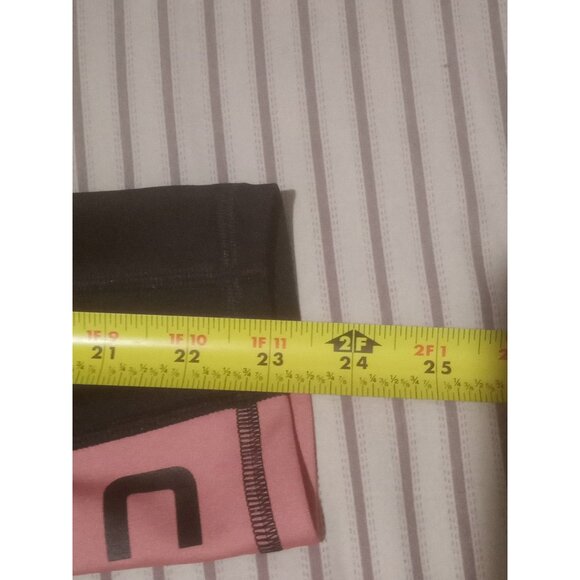 New Under Armour Women’s Black Pink HeatGear Ankle Compression Leggings Small S - Picture 9 of 13